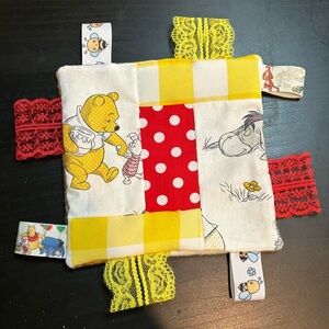 Winnie the Pooh quilted sensory blanket
